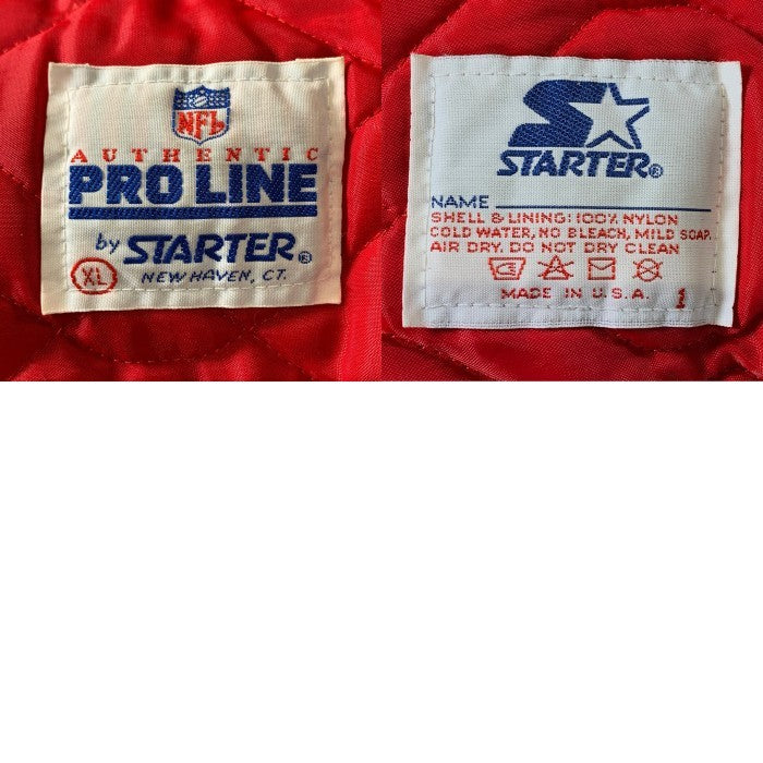 STARTER スターター NFL PRO LINE 中綿ジャケット スタジャン ゴールド Size XL 福生店