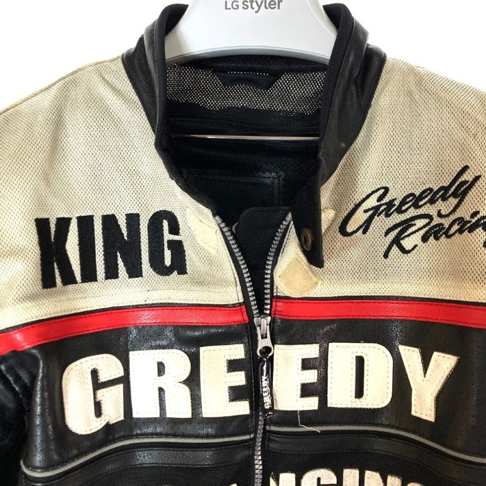 GREEDY RACING グリーディーレーシング GNS-257 メッシュジャケット ブラック sizeM 瑞穂店
