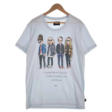 glamb グラム Chloe CS クロエカットソー プリントTシャツ GB17AT/CS04 ライトブルー Size 4 福生店