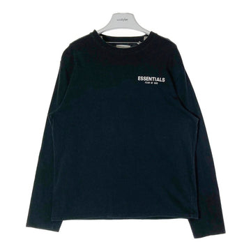 ESSENTIALS FEAR OF GOD エッセンシャルズ 前面ロゴ 長袖Tシャツ ブラック sizeXS 瑞穂店