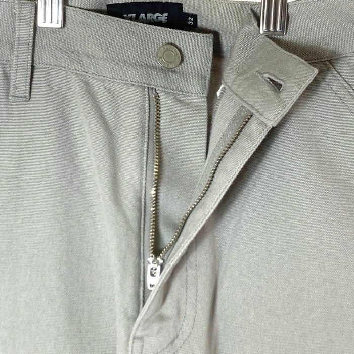 XLARGE エクストララージ ダブルニー ペインターパンツ グレー size32 瑞穂店