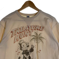 TOYS McCOY トイズマッコイ FELIX THE CAT TREASURE HUNT フィリックスザキャット プリントTシャツ ナチュラル TMC2405 Size L 福生店