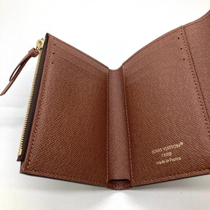 LOUIS VUITTON ルイヴィトン モノグラム ポルトフォイユ ヴィクトリーヌ 三つ折り財布 ブラウン ICチップ M62472 瑞穂店