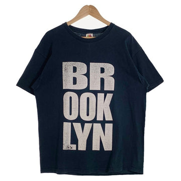 00's~ BROOKLYN ブルックリン プリントTシャツ ブラック Size XL 福生店