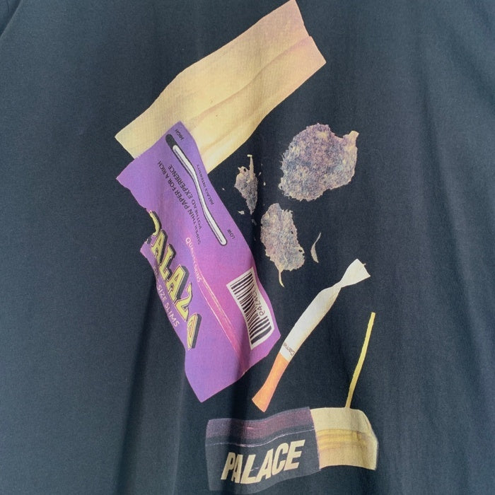PALACE SKATEBOARDS パレススケートボード Skin Up Monster 半袖 Tシャツ ブラック Size XL 福生店