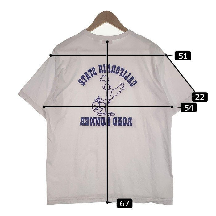 Cheswick チェスウィック ロードランナー プリントTシャツ ホワイト Size XL 福生店
