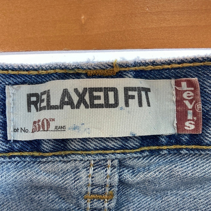 Levi's リーバイス 550 RELAXED FIT デニムパンツ ジーンズ インディゴ Size40 瑞穂店