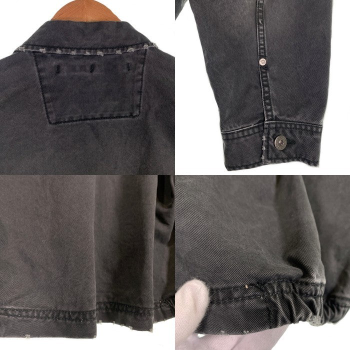 NAUTICA ノーティカ 24SS クラッシュドチノ ジップアップブルゾン ブラック 241-1538 Size L 福生店