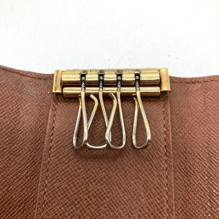 LOUIS VUITTON ルイヴィトン モノグラム ミュルティクレ4 4連キーケース ブラウン TH1013 瑞穂店