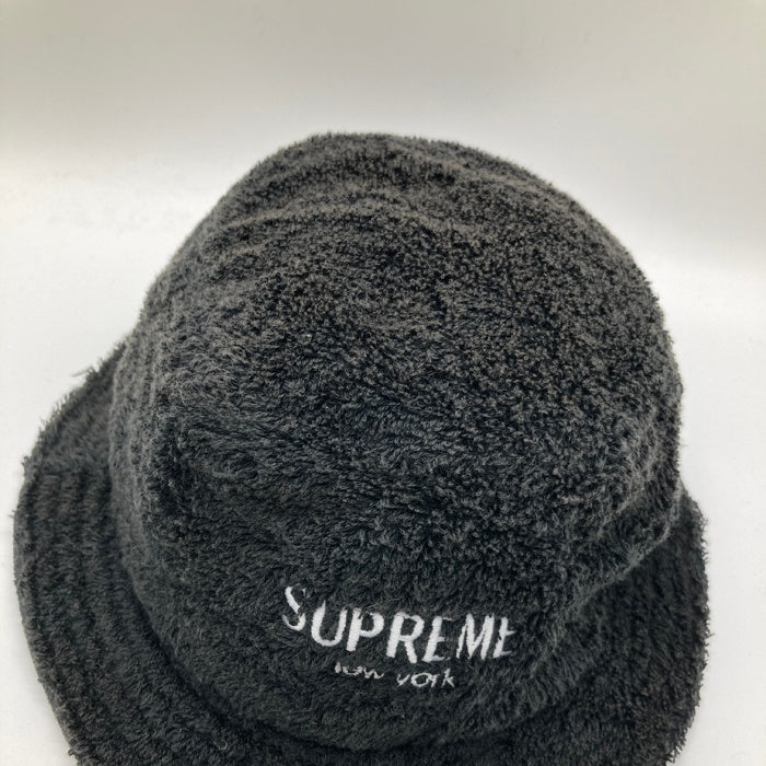 SUPREME シュプリーム 2017SS TERRY Crusher Hat テリー クラッシャー パイル ハット ブラック 瑞穂店