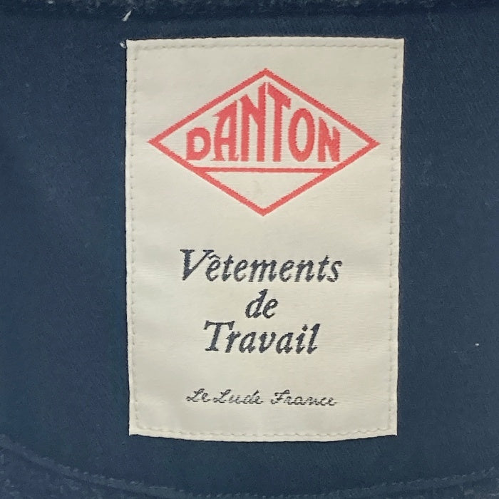 DANTON ダントン ショールカラー ウールモッサジャケット チャコールグレー JD-8237 Size 42 瑞穂店