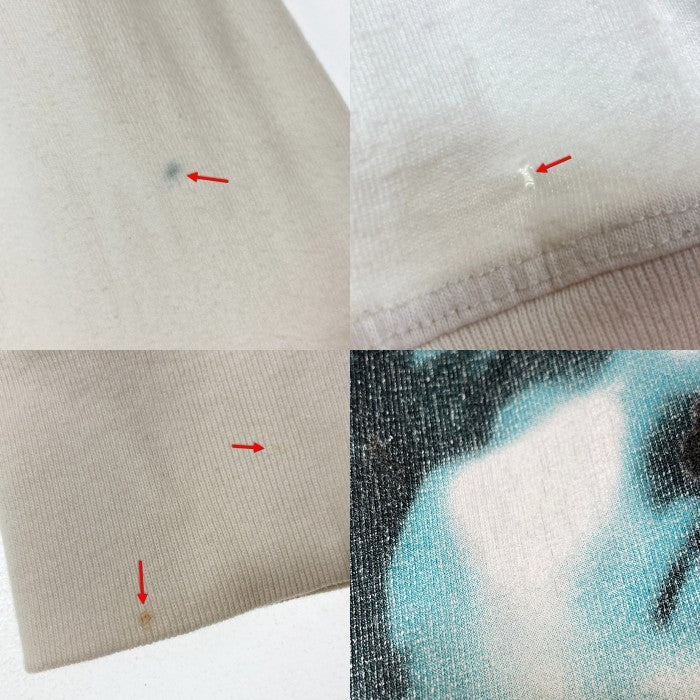 OFF-WHITE オフホワイト OMAB001E18185015 並行品 LIBERTY L/S T-SHIRT リバティ ロングスリーブTシャツ ホワイト sizeM 瑞穂店
