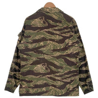 80-90’s TIGER STRIPE PRODUCTS タイガーストライプ ミリタリーシャツ カモフラージュ USA製 Size L 相当 福生店