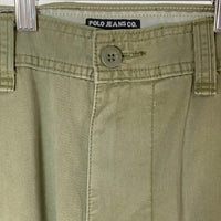 POLO JEANS ポロジーンズ RALPH LAUREN  ワイド カーゴパンツ カーキ sizeW38 瑞穂店