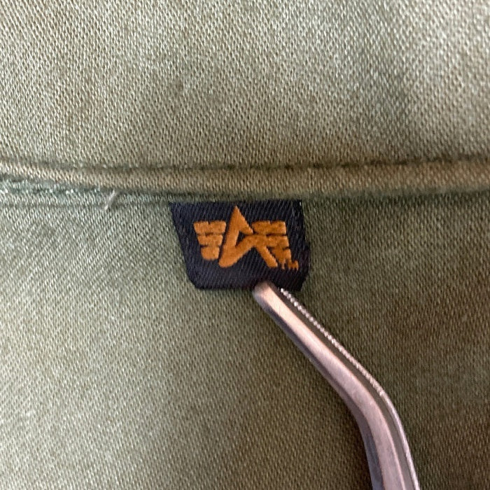 ALPHA INDUSTRIES アルファインダストリーズ 8415-01-099-7842 M65ミリタリーフィールドジャケットフライト カーキ sizeL 瑞穂店