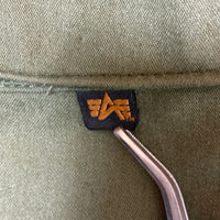 ALPHA INDUSTRIES アルファインダストリーズ 8415-01-099-7842 M65ミリタリーフィールドジャケットフライト カーキ sizeL 瑞穂店