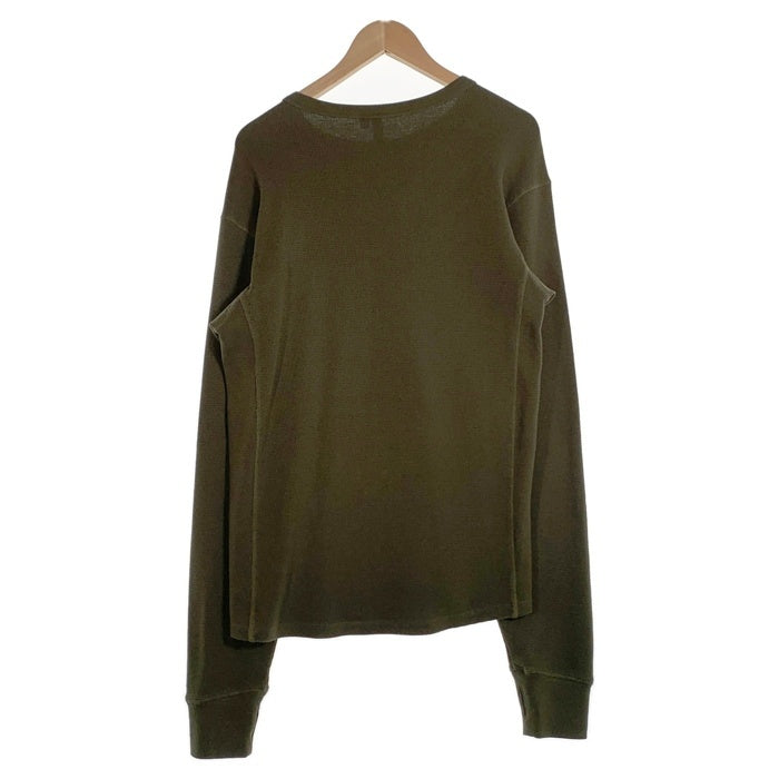 entire studios エンタイアスタジオ サーマルカットソー 長袖 フィンガーホール オリーブ ES2260 Size XL 福生店