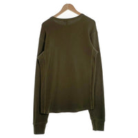 entire studios エンタイアスタジオ サーマルカットソー 長袖 フィンガーホール オリーブ ES2260 Size XL 福生店