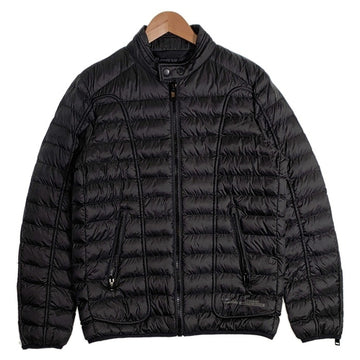 DIESEL ディーゼル W-HAWK-NW ジップアップ 中綿ジャケット ライダース ブラック A06422 0BHAZ Size S 福生店