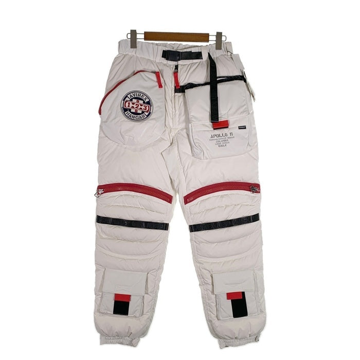 AVIREX アヴィレックス APOLO DOWN PANT アポロダウンパンツ ホワイト 6106115 Size L 福生店