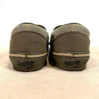 VANS バンズ Nigel Cabourn ナイジェルケーボン SLIP-ON スリッポン スニーカー オリーブ Size 26.5cm 福生店