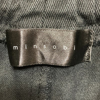 minsobi ミンソビ ジョガーパンツ  ブラック sizeF 瑞穂店