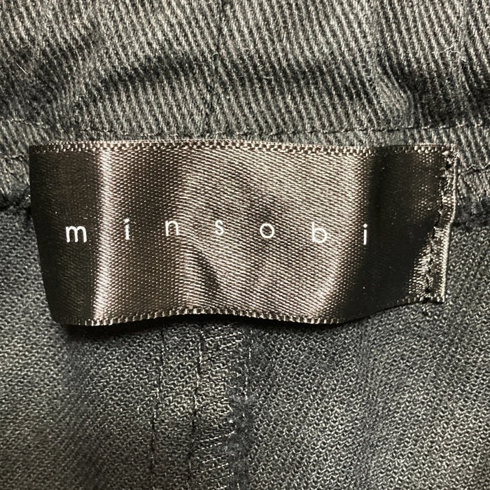 minsobi ミンソビ ジョガーパンツ  ブラック sizeF 瑞穂店