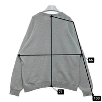 90's L.L.Bean エルエルビーン アーチロゴワッペン 前V スウェットトレーナー RUSSELLボディ USA製 グレー Size L 瑞穂店