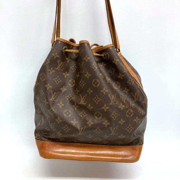 LOUIS VUITTON ルイヴィトン M42224 モノグラム ノエ 巾着型 ワンショルダーバッグ ブラウン 瑞穂店