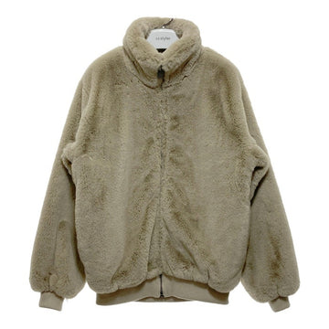 ZARA ジップアップ ファージャケット ベージュ sizeM 瑞穂店