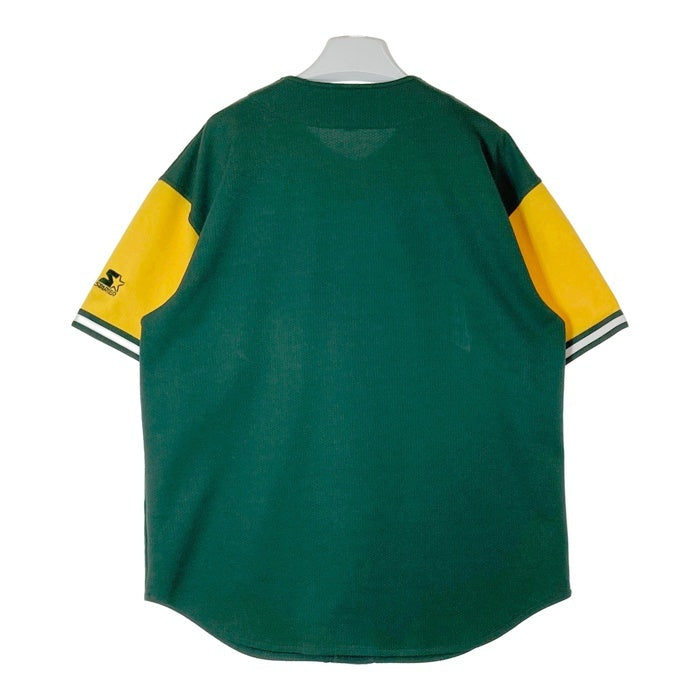 STARTER スターター NFL GREEN BAY PACKERS ベースボールシャツ グリーン sizeXL 瑞穂店