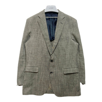 Polo by Ralph Lauren ポロラルフローレン シルク リネン 3B テーラードジャケット 段返り イタリア製 グレー Size 50 瑞穂店