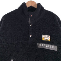 Human Made ヒューマンメイド 22AW Boa Fleece Pullover ボアフリース プルオーバー ジャケット ブラック Size S 福生店