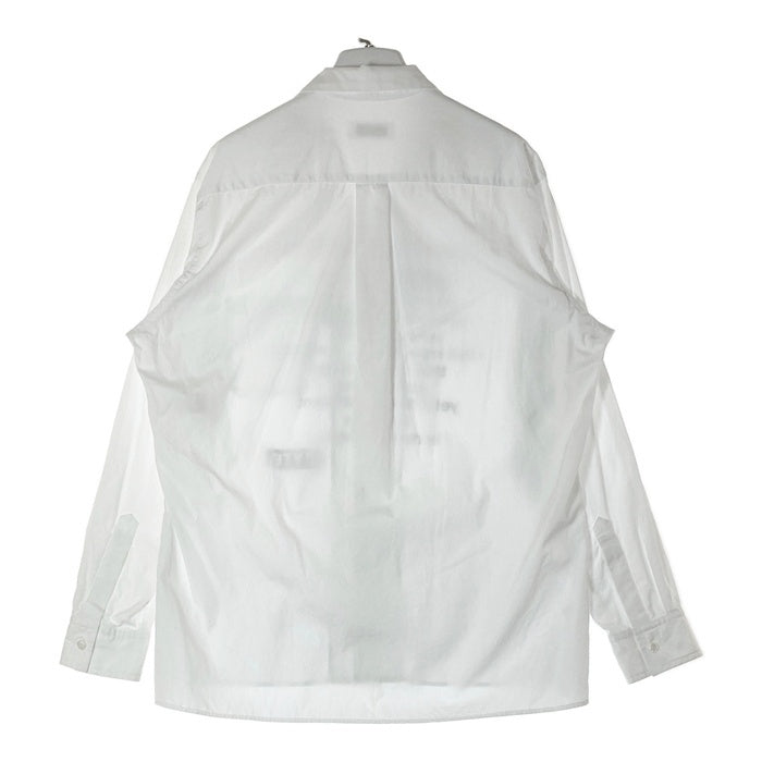 S'YTE サイト Yohji Yamamoto Planning Dept ヨウジヤマモト プランニングデプト メッセージプリント オープンカラーシャツ ホワイト size3 瑞穂店