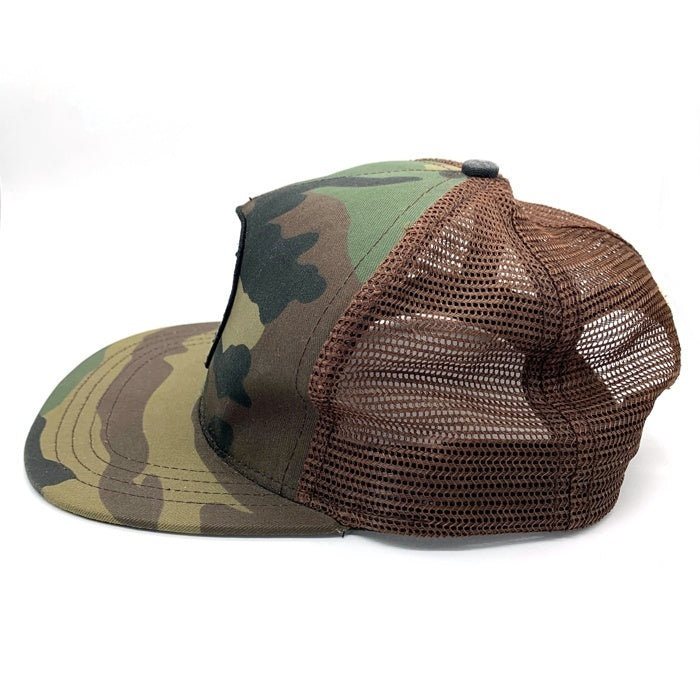 Wu-Tang Clan ウータン クラン Ghostface Killah Trucker Hat スナップバック メッシュキャップ ウッドランドカモ USA製 福生店