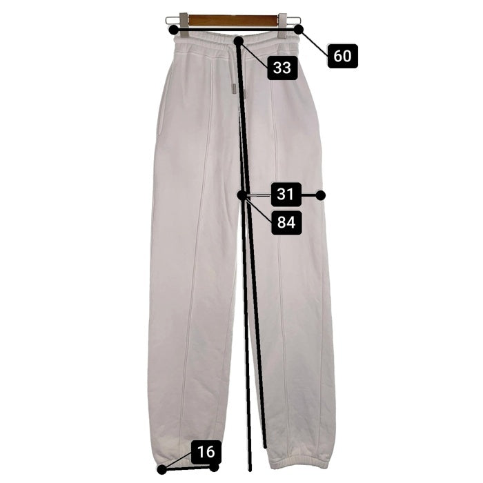 OFF-WHITE オフホワイト センタープリーツ スウェットイージーパンツ ホワイト OMCH008F18192038 Size XS 福生店