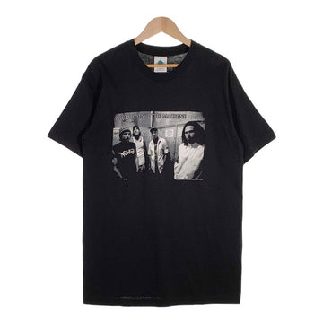 90-00's RAGE AGAINST THE MACHINE レイジアゲインストザマシーン フォトプリントTシャツ ブラック 1999コピーライト Tour Champ Size L 福生店