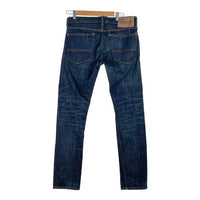 DENIM&SUPPLY RALPH LAUREN デニムアンドサプライ ラルフローレン LOW SKINNY ロースキニー USED加工 デニムスキニーパンツ インディゴ Size 31 福生店