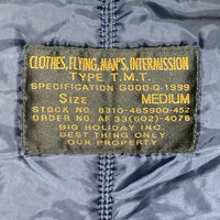 TMT ティーエムティー フライトジャケット ネイビー sizeM 瑞穂店