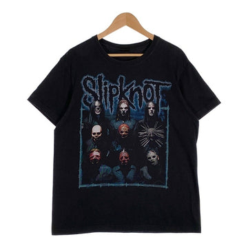 00's Slipknot スリップノット メンバーフォトプリント Tシャツ ブラック コピーライト/タグなし Size L 相当 福生店