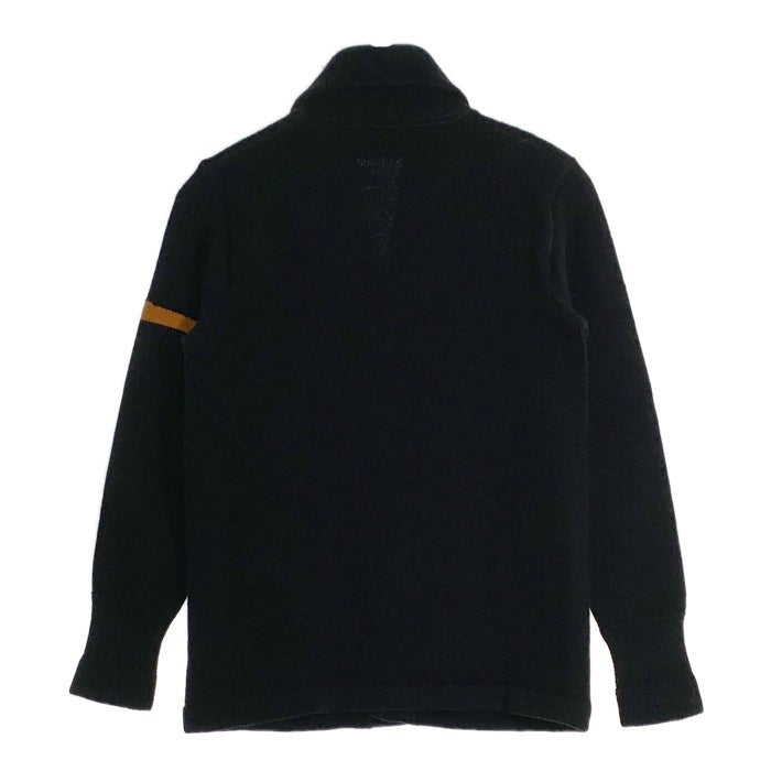 30's JACK FROST WOOLEN WEAR ジャックフロスト ウォーレンウエア ショールカラー カーディガン ウール ブラック Size S相当 福生店