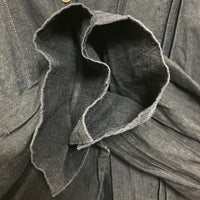 ARTS&SCIENCE アーツアンドサイエンス リネン プルオーバーワンピース ネイビー ブラウス シャツ 0241-L6265-1030 Size 1 瑞穂店