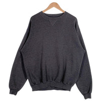 Member's Mark メンバーズマーク RUSSELL ATHLETIC ラッセルアスレチック クルーネックスウェット チャコール Size XL 福生店