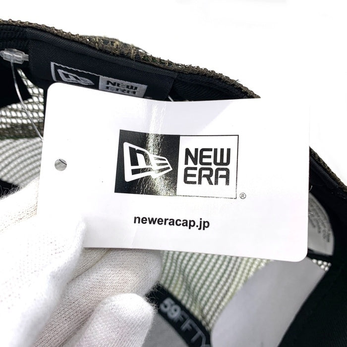 SUPREME シュプリーム NEW ERA ニューエラ 24SS Box Logo Mesh Back New Era 59FIFTY ボックスロゴ サイドパッチ メッシュ ベースボール キャップ ウッドランド カモ Size 7 3/4 (61.5cm) 福生店