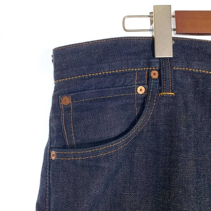EVISU エヴィス No.2 Lot2000 テーパードデニムパンツ インディゴ 黒ペンキ Size 38×32 福生店