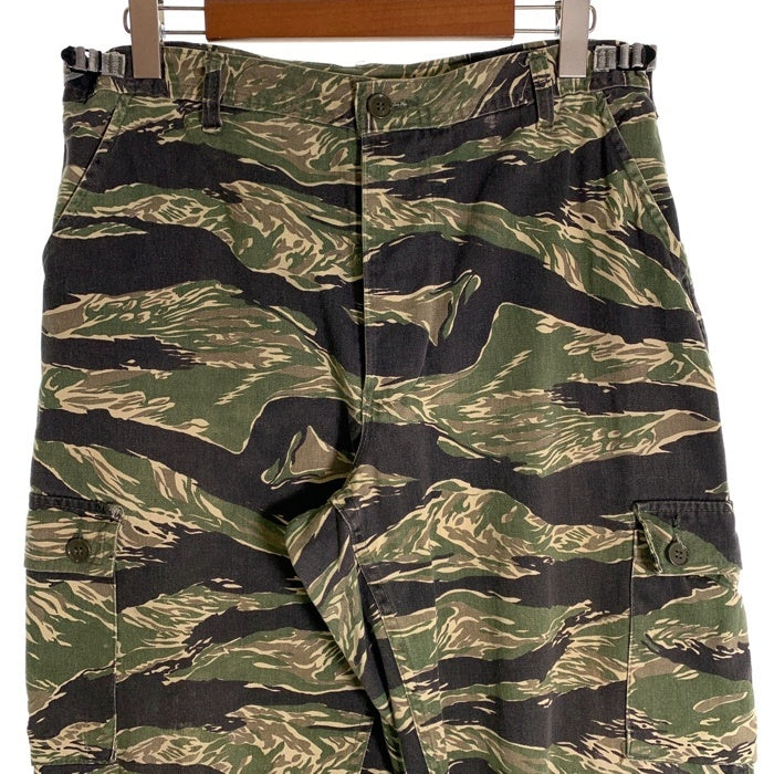 80-90’s TIGER STRIPE PRODUCTS タイガーストライプ コンバットトラウザー カーゴパンツ カモフラージュ ミリタリー USA製 Size M 福生店
