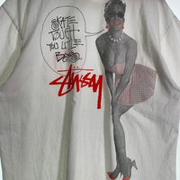 STUSSY ステューシー Skate Tough Tee 半袖 プリント Tシャツ ホワイト Size XL 福生店