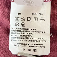 STUSSY ステューシー ボーダー ロングTシャツ レッド sizeL 瑞穂店