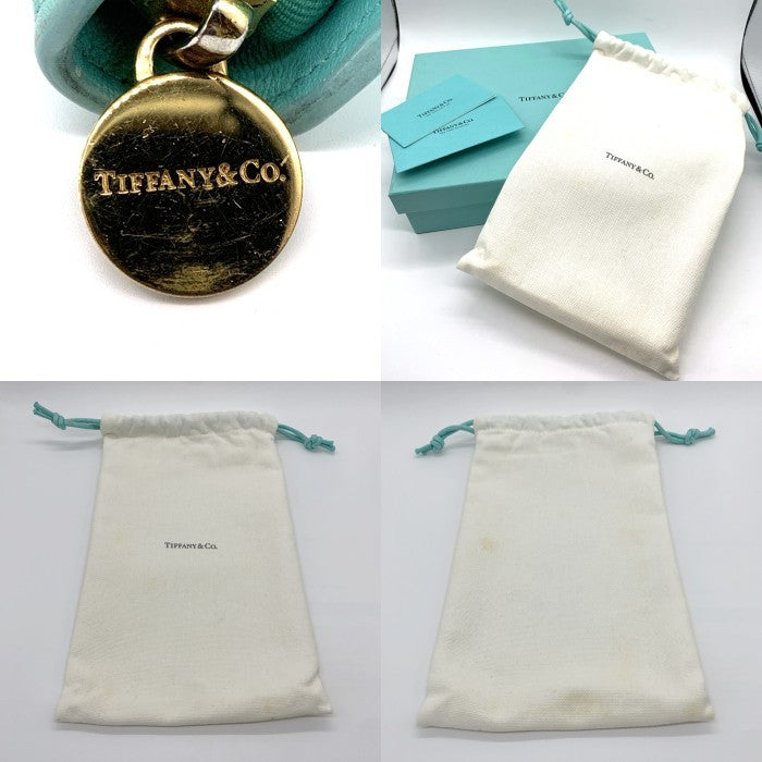 TIFFANY&Co. ティファニー ラウンドファスナー レザーウォレット 長財布 ティファニーブルー 福生店