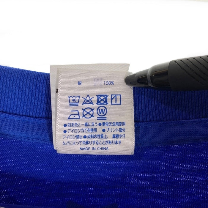 ヨルシカ 「月と猫のダンス」踊る動物Tシャツ〈鹿〉 ブルー Size M 福生店